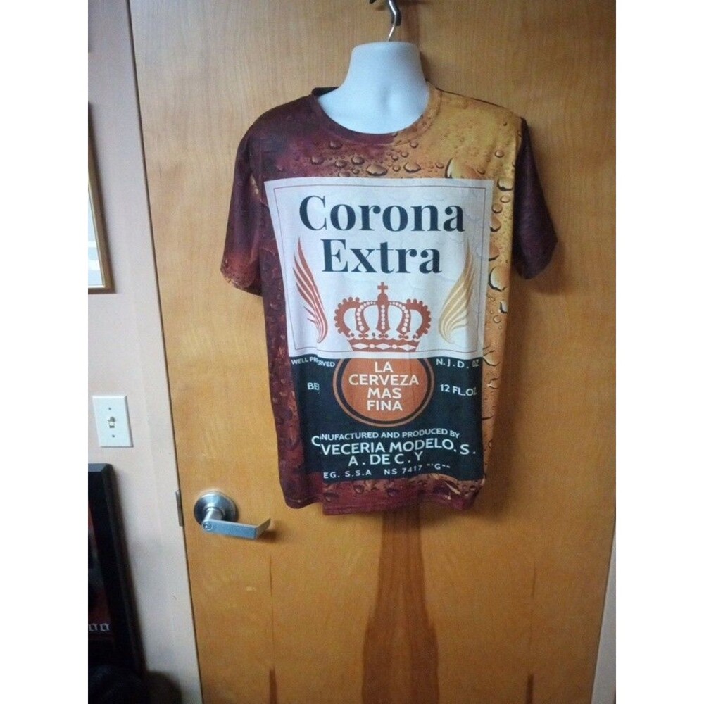 Men's Corona Extra Beer Classic T-Shirt Size XL